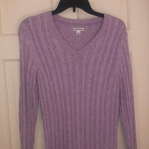 Croft & Barrow Lilac Sweater